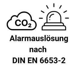 Schabus GX-D33, 300257 detektor oxidu uhličitého Pro lahve s CO2 230 V, detekce oxidu uhličitého (CO2)