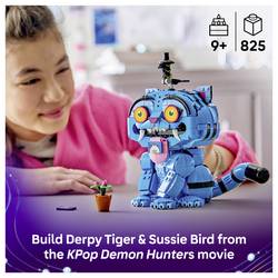 72537 LEGO® KPop Demon Hunters Tiger Derpy a Elster Sussie; k-Pop předměty pro hraní a vystavení