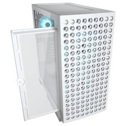 Cougar CGR-5YA2W-RGB midi tower PC skříň vícebarevná 2 předinstalované ventilátory, prachový filtr