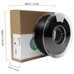 Maertz PMMA-1009-001 PMMA-1009-001 vlákno pro 3D tiskárny PLA Pro 1.75 mm 1000 g černá 1 ks