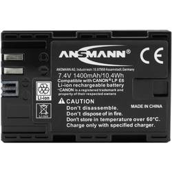 Ansmann A-Can LPE6 akumulátor do kamery Náhrada za orig. akumulátor LP-E6 7.4 V 1400 mAh