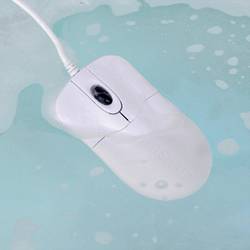 Sealshield SEAL SHIELD Silver Storm Mouse USB white optická myš, přenos USB, 3 tlačítko, bílá