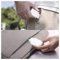 4Smarts USB nabíječka, GaN, USB Power Delivery (USB-PD) , 2x USB-C®, 30 W, Dodávka energie, bílá