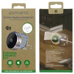 4Smarts nabíjecí stanice 25 W 541761 šedá, bílá