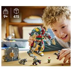 75451 LEGO® STAR WARS™ Show showdown s velcí droidou na paláci Hutennaast; stavebnice pro sběr a pro válečné hry s mandaloriantem a Grogu; dárek pro fanoušky