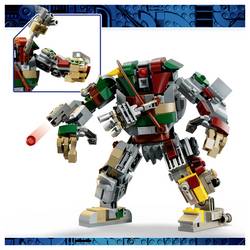 75451 LEGO® STAR WARS™ Show showdown s velcí droidou na paláci Hutennaast; stavebnice pro sběr a pro válečné hry s mandaloriantem a Grogu; dárek pro fanoušky