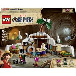 75641 LEGO® ONE PIECE Ukrývky na bázi DOC; hračky pro virtuální refilaci Netflix; dárek pro děti od 9 let; pokojová dekorace; diorama z modulů s mini figurkou