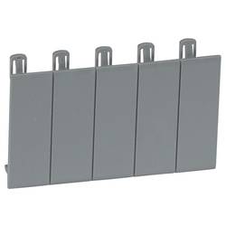 Legrand 001961 LEGRAND pásek 5 moduly šedá 001961 patka plast šedá 20 ks