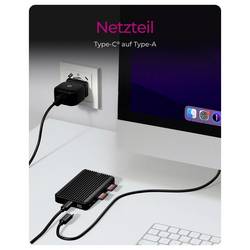 ICY BOX IB-CR602M-C31 Pouzdro pro SSD M.2 USB-C™ (USB 3.2 Gen 2) 10 GBit/s M.2 PCIe NVMe, M.2 SATA 2280 61154