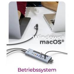 ICY BOX 61159 USB Hub 7 + 2 porty USB-C™ (USB 3.2 Gen 2), USB-C® (s napájením), USB 3.2 (Gen 2) , USB 3.2 (Gen 1x1) , SDHC, SDXC, SD, microSDHC, microSDXC,