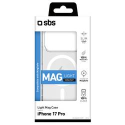 sbs mobile Cover Apple iPhone 17 Pro transparentní Kompatibilní s MagSafe TELIGMAGIP1763PT