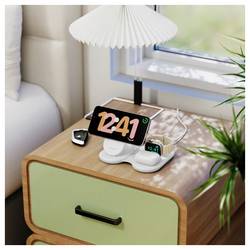 Alogic nabíjecí stanice Alogic PackAway 3-in-1 Qi2 Wireless Char AL31WCPA-WH bílá