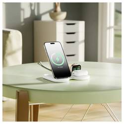 Alogic nabíjecí stanice Alogic PackAway 3-in-1 Qi2 Wireless Char AL31WCPA-WH bílá