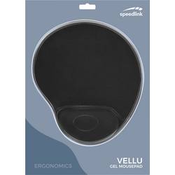 SpeedLink Vellu podložka pod myš s opěrkou pod zápěstí ergonomická, podložka pod zápěstí černá