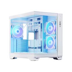 Chieftec Chieftec Geh Visio GM-30W-TG-OP weiß Tem herní pouzdro bílá