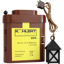 Kahlert Licht 20104 lucerna v betlémě 4.5 V s boxem na baterie, dodávka bez zdroje