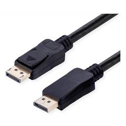Value DisplayPort kabel Konektor DisplayPort, Konektor DisplayPort 1 m černá 11.99.6025 16K UHD Kabel DisplayPort