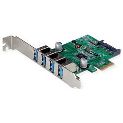 Value 15.99.2117 4 porty karta USB 3.0 USB-A PCIe x1