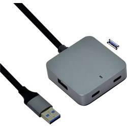 Value 12.99.1124 USB Hub 2 + 2 port USB-C®, USB-A USB 3.2 Gen1 5 GBit/s černá VALUE USB 3.2 Gen 1 Hub, 4 Ports (2x USB