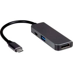 Value notebook, Monitor adaptér [1x USB-C® - 3x HDMI zásuvka, USB 3.2 gen. 1 zásuvka A, USB-C®] 0.12 m