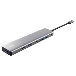 Trust USB-C® dokovací stanice DALYX 7-IN-1 MULTIPORT ADAPTER Vhodné pro značky (dokovací stanice pro notebook): univerzální