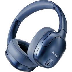 Intenso Over-Ear O400HA blue sluchátka uzavřená (Over Ear) Bluetooth® modrá Potlačení hluku složitelná