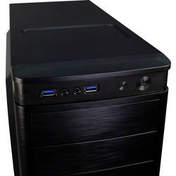 Inter-Tech Inter-Tech IT-5905 - Tower - ATX - ohne Netzteil midi tower PC skříň černá