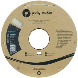 Polymaker PJ03001 PJ03001 vlákno pro 3D tiskárny PolyCast Proces lití do ztraceného vosku 1.75 mm 750 g přírodní PolyCast™ 1 ks