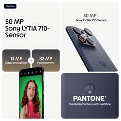 Motorola edge 70 fusion 256 GB - Silhouette smartphone 256 GB, 17.2 cm (6.78 palec), černá, Android™ 16, dual SIM