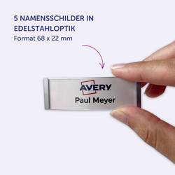 Avery-Zweckform POL20MA66-5DR štítek se jménem (š x v) 68 mm x 22 mm 5 ks