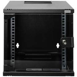 Digitus DN-10-06U-B 10 nástěnná rozváděcí skříň (š x v x h) 312 x 330 x 300 mm 6 U černá (RAL 9005)