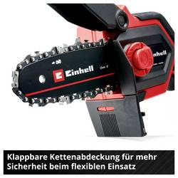 Einhell GE-PS 18/15 Li BL Kit Akku-Astkettensäge akumulátor Aku řetězová pila + akumulátor, vč. nabíječky, měkká rukojeť 18 V délka čepele 158 mm