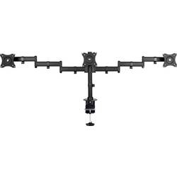 Digitus DA-90362 držák na stůl pro monitor 3 Displej: (s) 38,1 cm (15) - 68,6 cm (27) černá otočný, nastavitelná výška, naklápěcí, nakláněcí, otočný