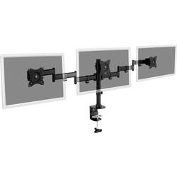 Digitus DA-90362 držák na stůl pro monitor 3 Displej: (s) 38,1 cm (15) - 68,6 cm (27) černá otočný, nastavitelná výška, naklápěcí, nakláněcí, otočný
