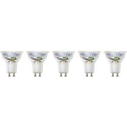 Sygonix SY-6829294 LED Energetická třída (EEK2021) A (A - G) GU10 Kulové svítidlo (miniaturní) 2 W = 50 W teplá bílá (Ø x v) 50 mm x 54 mm 5 ks