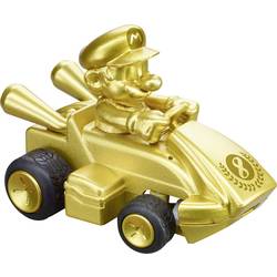 Carrera 370430031 CARRERA - 2.4GHz Mario Kart Mini RC - Gold gold Paperbox 1:50 RC model auta elektrický závodní auto vč. akumulátorů a kabelu k nabíjení