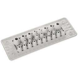Trelleborg MH-24 F 30-3 LIGHT GREY UL94 V-0 IP65 | TPE | Screw Průchodková deska odolný vůči vysokým teplotám, odolný proti chladu Průměr svorky (max.) 12.5 mm