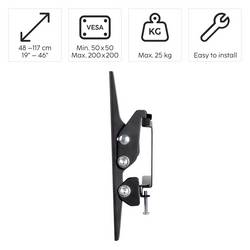 Hama TV držák na zeď 116,8 cm (46) naklápěcí