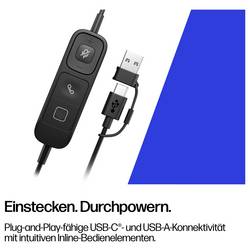 HP Poly HP Poly Mission 825 USB Wired Headset Headset otevřená (On Ear) černá