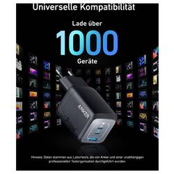 Anker ANKER Prime Charger 67W 2C1A nabíjecí adaptér, 67 W, Rychlé nabíjení, černá