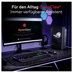 Asus Gaming PC ROG GR70-N90039AN 2.5 cm (1 palec) AMD Ryzen 9 9955HX 5.4 GHz 32 GB RAM 1 TB SSD AMD AMD Radeon 610M Nvidia NVIDIA GeForce RTX 5070 8 GB GDDR6