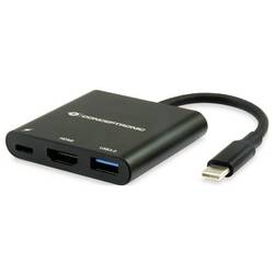 Conceptronic dokovací stanice pro notebook DONN01B 3-in-1 USB 3.2 Gen 1 Docking St