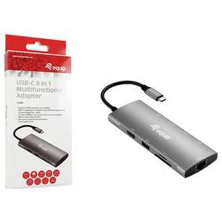 Equip USB-C® dokovací stanice USB-C to 9 in 1 Multifunctional Adapte