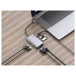 Conceptronic USB-C® dokovací stanice Conceptronic DONN21G - Dockingstation - USB-C 3.2 Gen 1