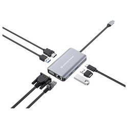 Conceptronic USB-C® dokovací stanice Conceptronic DONN21G - Dockingstation - USB-C 3.2 Gen 1