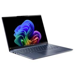 Acer notebook Swift Go 14 AI OLED 35.6 cm (14 palec) WUXGA 386H 16 GB RAM 512 GB SSD německá, QWERTZ Intel Intel grafika modrá NX.JZSEG.00D