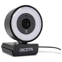 Dicota Webcam Ringlight 5MP webkamera, Mikrofon