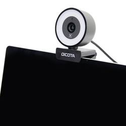 Dicota Webcam Ringlight 5MP webkamera, Mikrofon