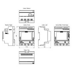 Siemens 6ED1052-1FB08-0BA3 PLC řídicí modul 115 V/AC, 115 V/DC, 230 V/AC, 230 V/DC
