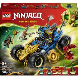 71856 LEGO® NINJAGO Žičky transformace Jays (71856); závodní auto